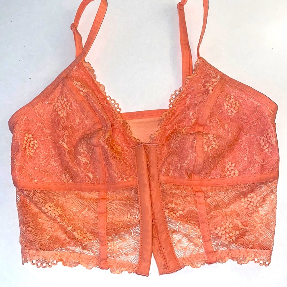 Peach Colsie corset top size Small never worn before
